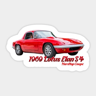 1969 Lotus Elan S4 Hardtop Coupe Sticker